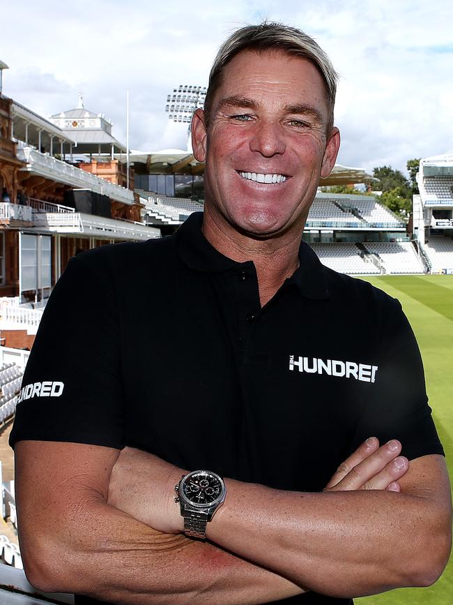 Shane Warne was larger than life. (Photo by Jack Thomas/Getty Images for The Hundred)