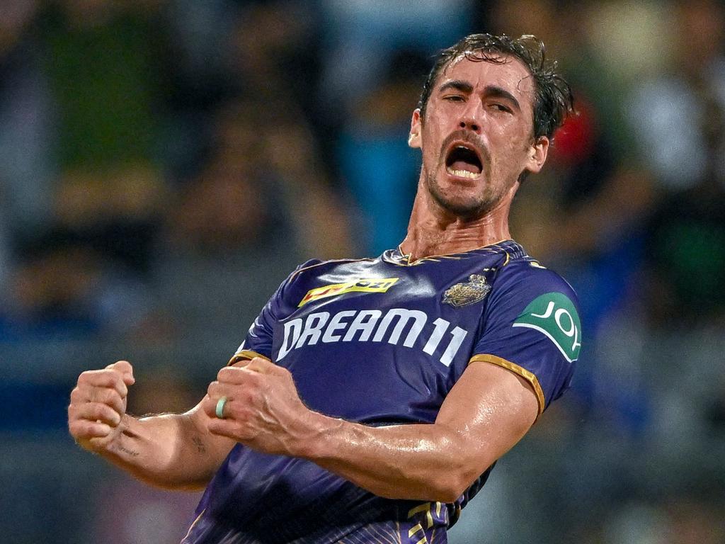 Mitchell Starc will earn $4.43 million salary for seven weeks of the IPL, but that figure should be so much higher. Picture: AFP