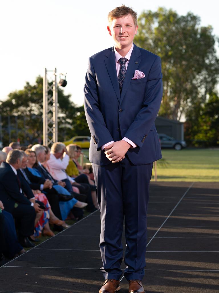 Cooper Fursman at the 2024 Rockhampton Grammar School formal.