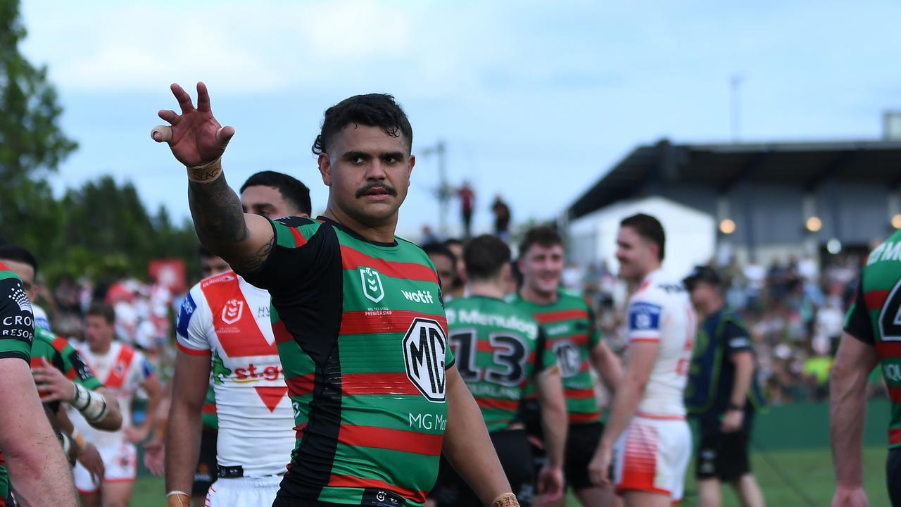 The NRL has defended a number of crucial calls from the weekend, including the decision to award South Sydney a try when it looked like the chasers were offside. Picture; Emily Barker/Getty Images