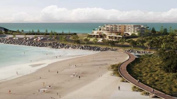 The revised Coffs Harbour Jetty Foreshores master plan would include a boardwalk.