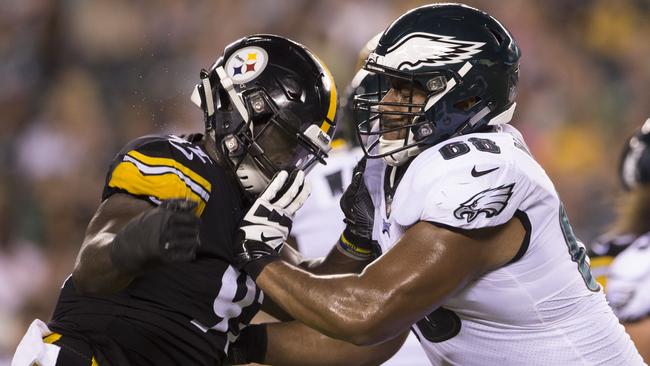 Mailata is a force on the NFL field. Picture: Getty Images