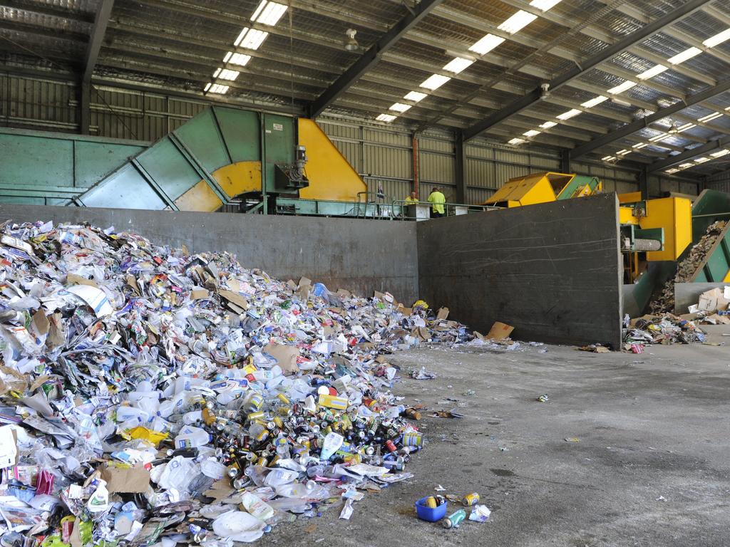 Clarence Valley Council waste disposal process at Grafton Regional Landfill.