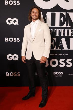 Nicho Hynes at the GQ Men of the Year at Crown Sydney. Picture: Jonathan Ng