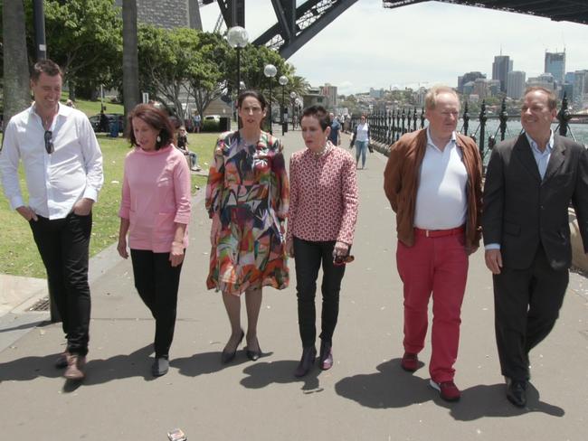 Northern Beaches Council Mayor Michael Regan meets with City of Sydney, Mosman, North Sydney, Waverly and Woollahra council mayors on Sunday to sign a Memorandum of Understanding in support of the partnership and track.