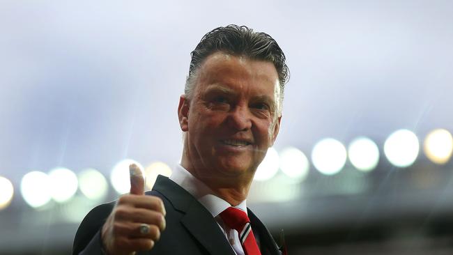 Manchester United Manager Louis van Gaal.