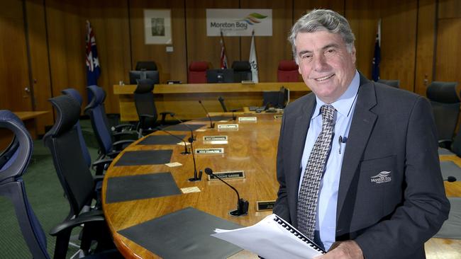 Moreton Bay Regional Council Mayor Allan Sutherland. Picture: Bradley Cooper.