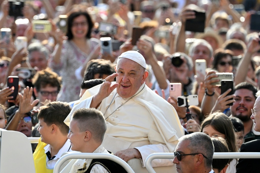 In recent weeks Pope Francis has appeared in good spirits, and is often energised by being among his flock