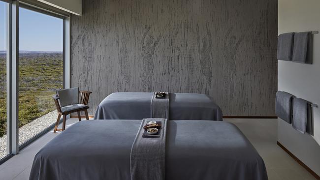 Treatment room at the lodge’s new-look spa. Picture: George Apostolidis