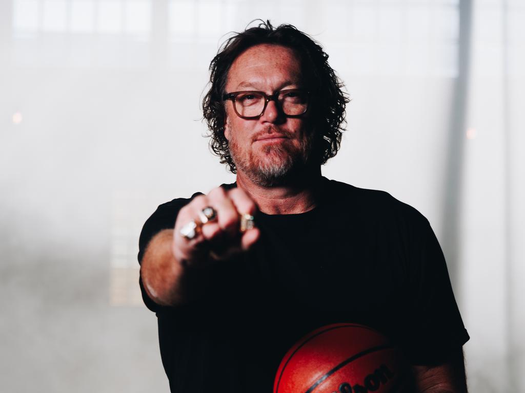 Aussie basketball legend Luc Longley is currently touring the nation to unveil his Aussie Legends Range with the NBA. Picture: Sam Tolhurst