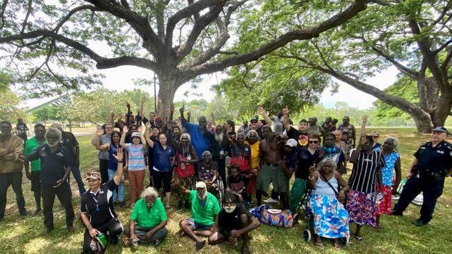 NT Police and the Thamarrurr Development Corporation helped more than 30 people return to their Wadeye homes as part of Operation Tarn. Picture: Supplied