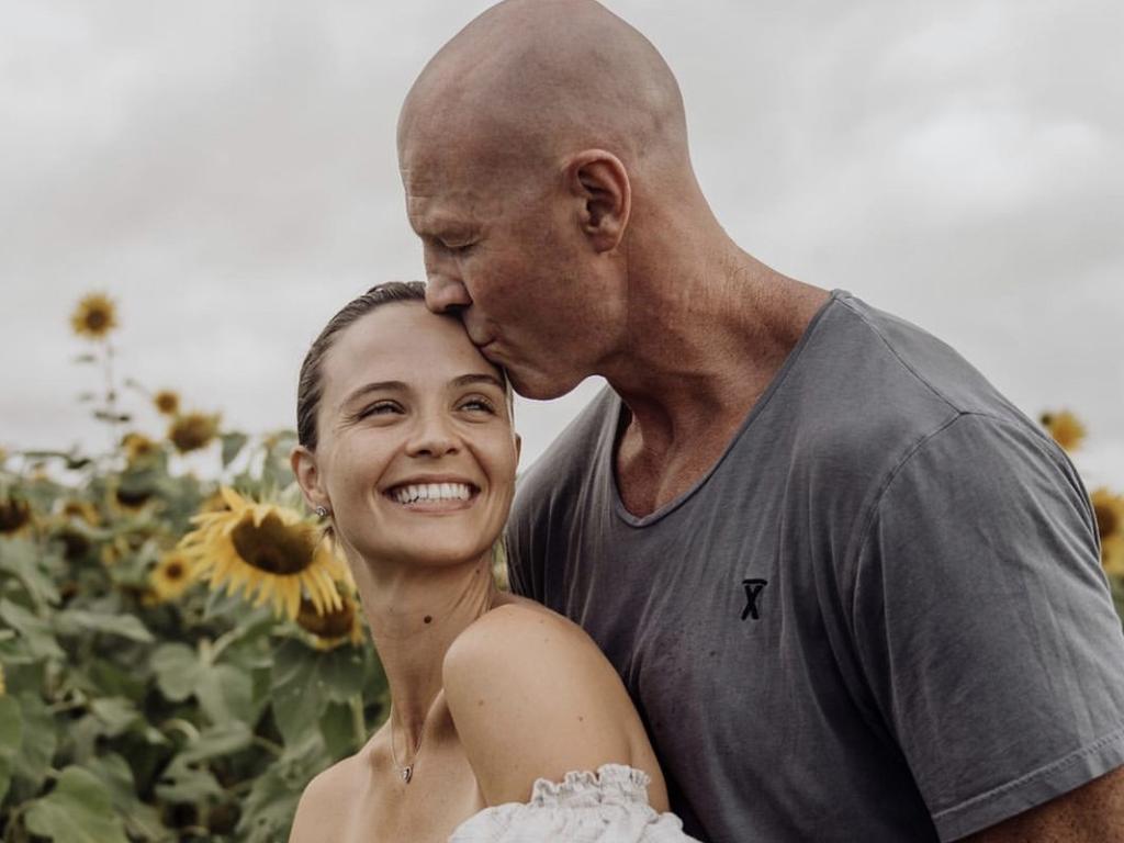 Lauren Brant and Barry Hall married secretly in a low-key ceremony. Pic: Instagram