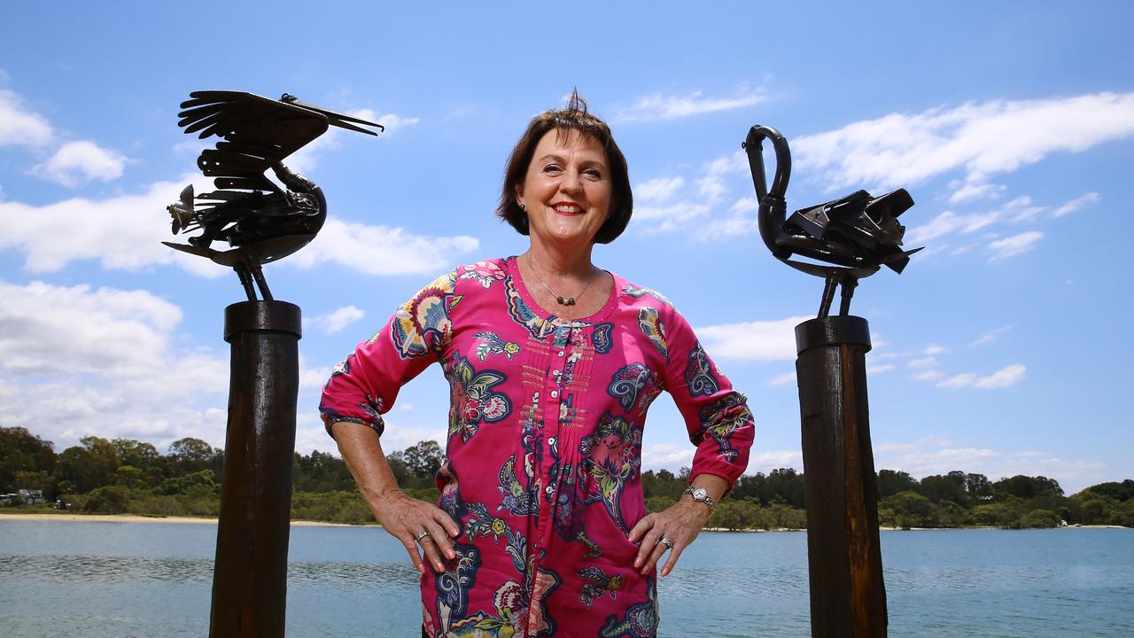 Jann Stuckey at Currumbin Friday. Picture: David Clark