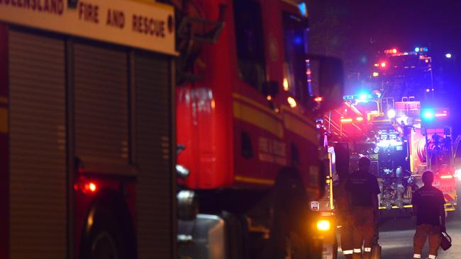 Occupants have fled a fire that began in the second level of a home in the Noosa region this morning.