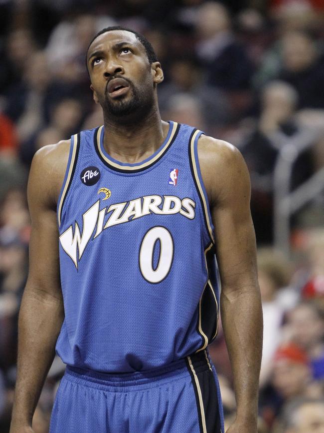 Arenas earned more money at the Wizards than he did with Golden State. (AP Photo/Matt Slocum)