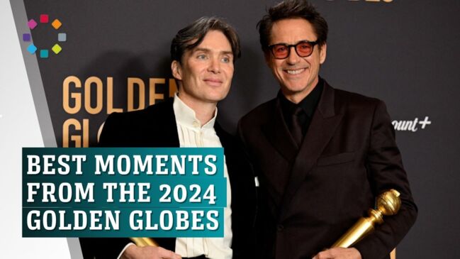 Best moments from the Golden Globes 2024