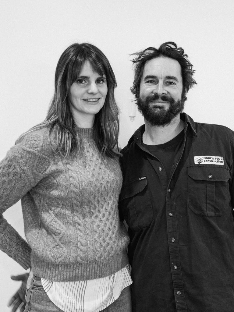 Nick Dugmore with his wife Bec. Picture: Supplied