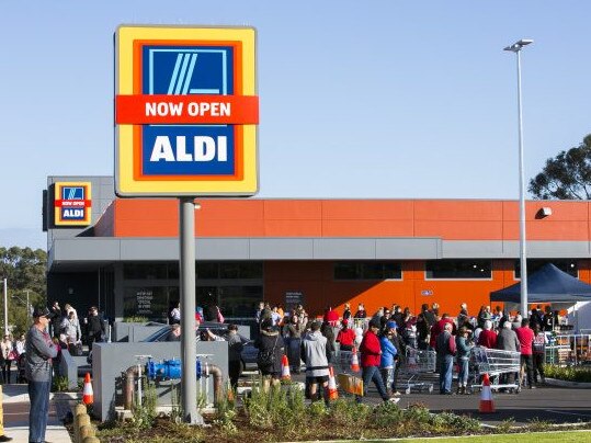 Aldi's first store in WA 2016. Picture supplied