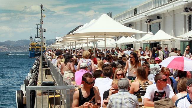 Taste of Tasmania,picture of crowds