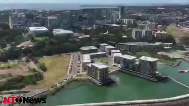 Flyover video of some of the devastation caused by Cyclone Marcus