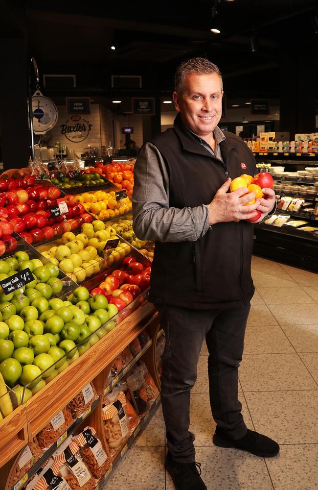 Matt Baxter owner of Baxter's IGA Sandy Bay that has opened recently. Baxter's IGA Sandy Bay has now opened expanding from their original store at Snug. Picture: Nikki Davis-Jones