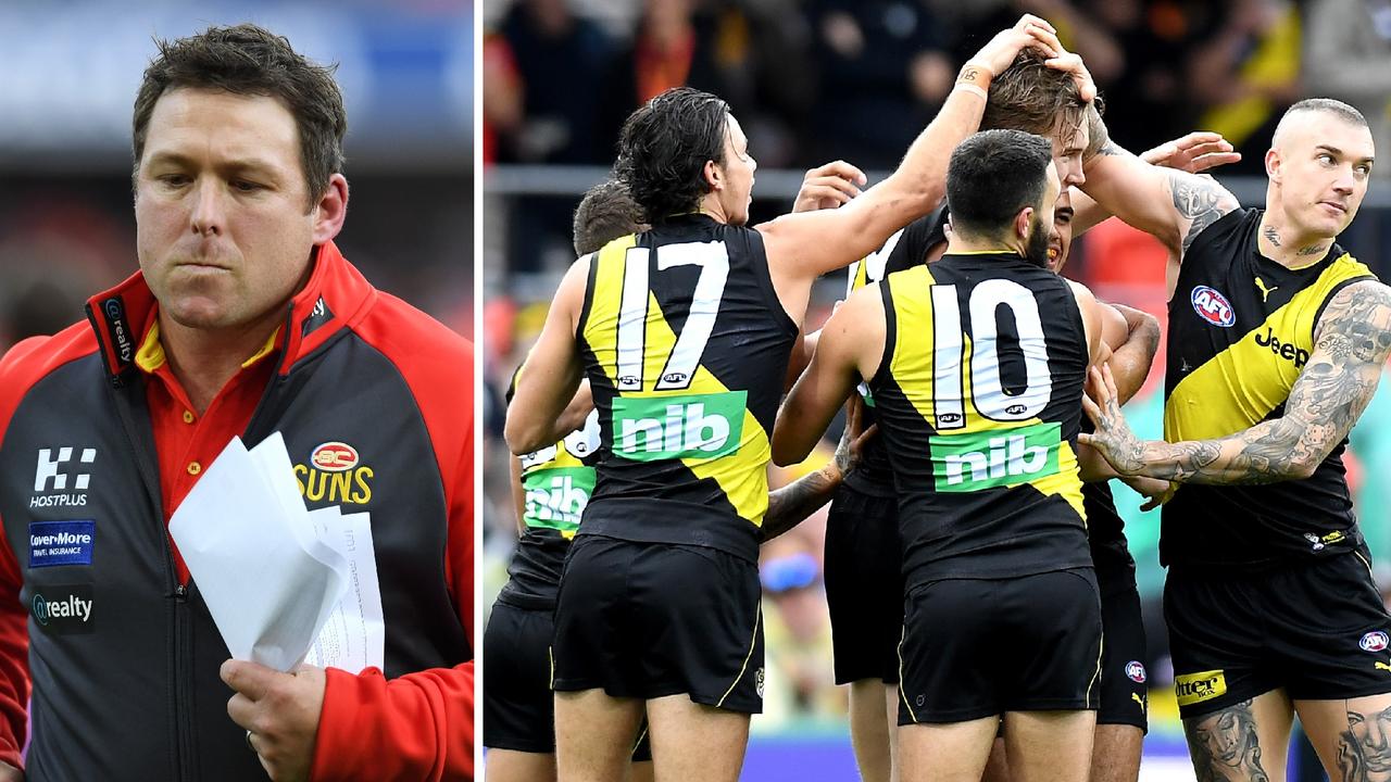 Richmond won by 92 points - but it should've been even bigger against a woeful Gold Coast.