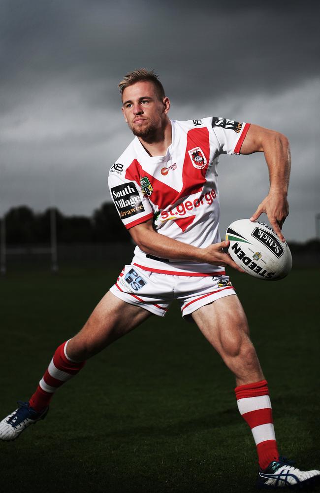 Matt Dufty was almost lost to the Dragons. Picture: Phil Hillyard