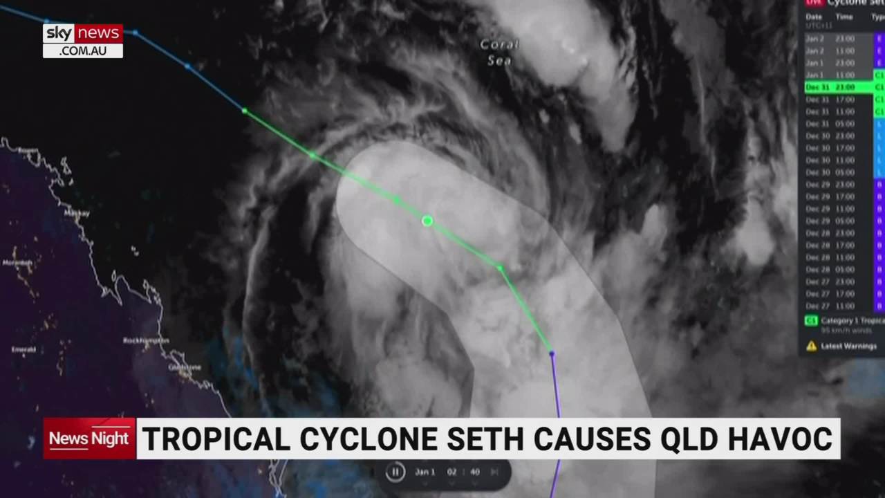 Tropical Cyclone Seth wreaks havoc in Queensland