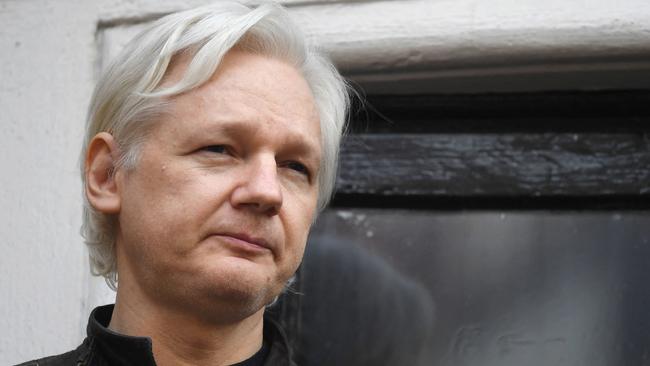 Julian Assange in 2017.