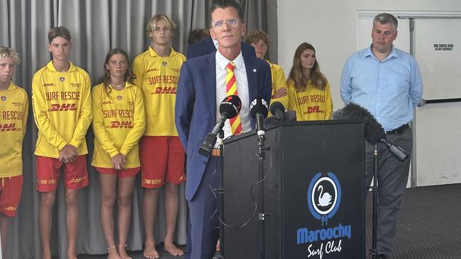 Dave Whimpey, CEO of Surf Life Saving QLD. Picture - Madeline Grace