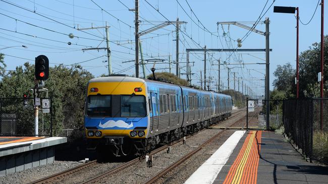 New transport data has revealed Frankston as the least reliable line in the state. Picture: AAP/Mal Fairclough