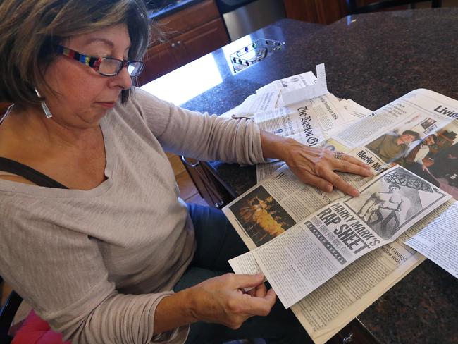 Opinion divided ... Teacher Mary Belmonte believes Wahlberg should be pardoned for his crimes, but some of her students disagree.