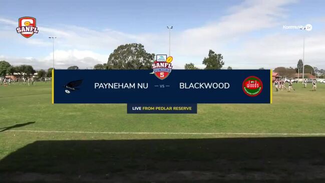 Replay: Payneham NU v Blackwood (U17.5 div 2)—SANFL Juniors preliminary finals