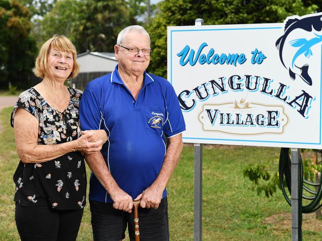 Long term Cungulla residents, sister and brother, Merle Poletto and Bob Lewis. Picture: Shae Beplate.