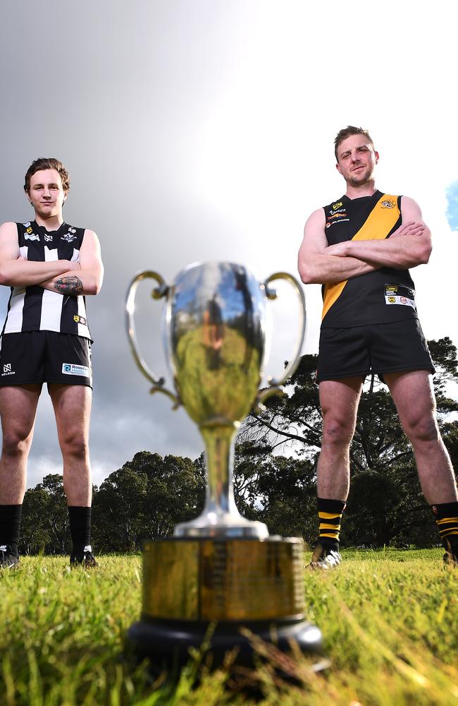 Hahndorf is playing its sixth grand final in a row while Lobethal hasn’t been to the ‘big dance’ since 2002. Picture: Mark Brake.