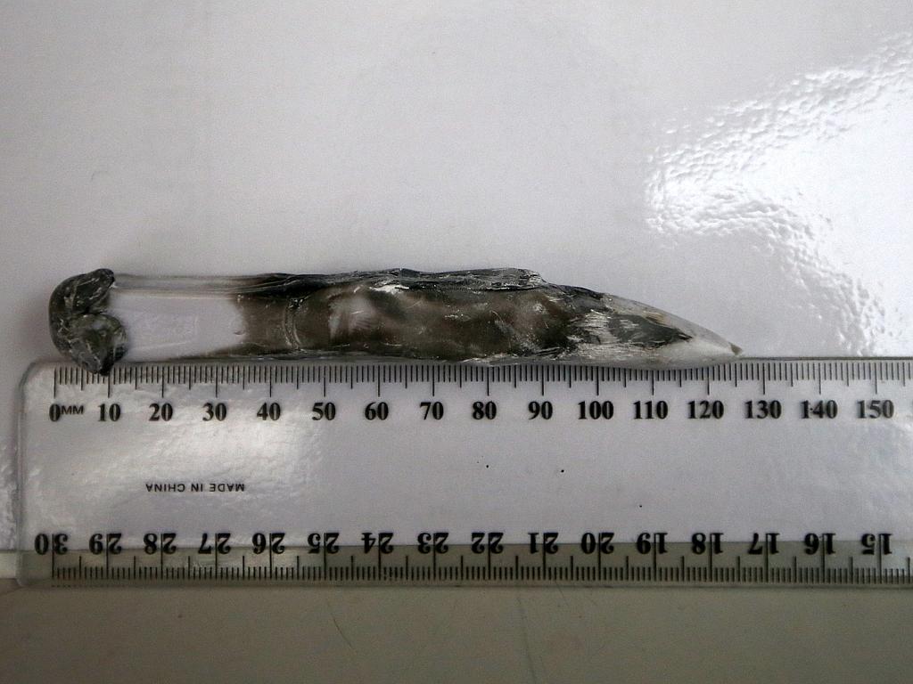 A shiv found by a correctional officer trainee at Long Bay prison. Picture: Tim Hunter.