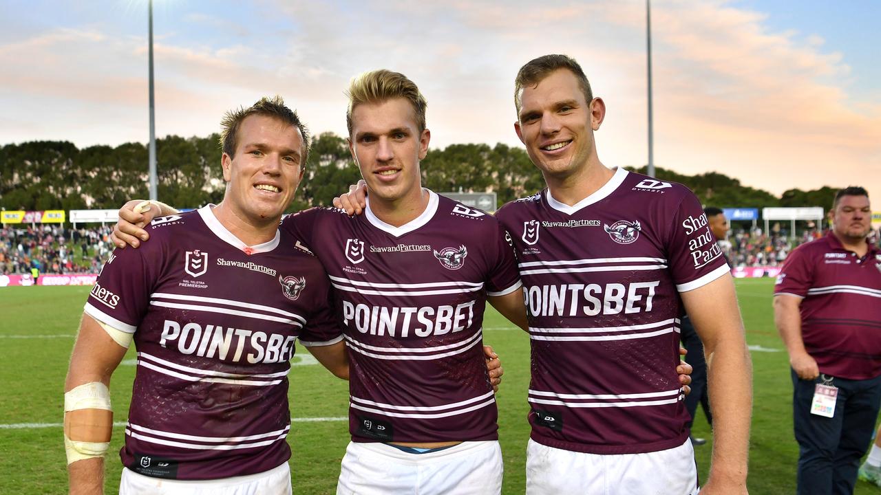 Jake, Ben and Tom Trbojevic. NRL PHOTOS