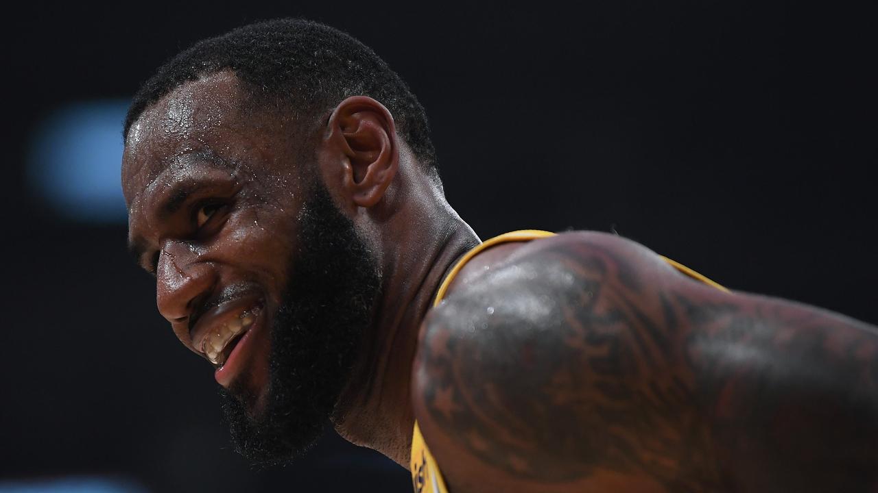 LeBron James and the Lakers got the best of the Pacers.