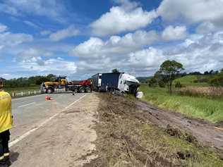 Major traffic delays are expected to continue as the clean up on the Pacific Highway is ongoing. 