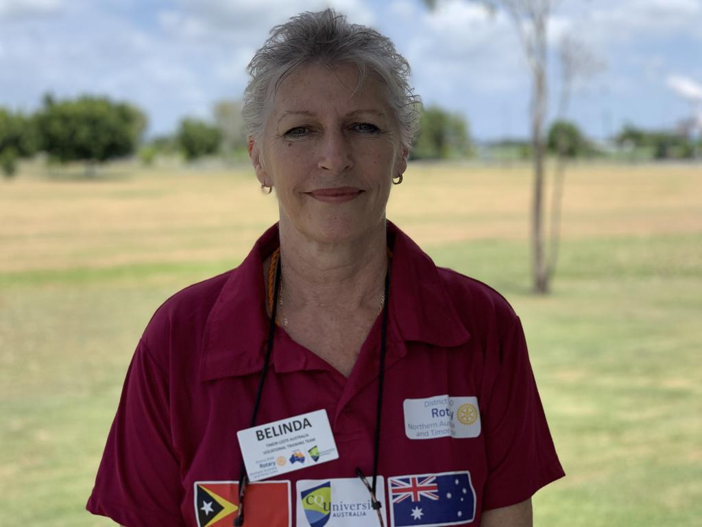 Belinda Jennings will help deliver the material to East Timor nurses and midwives at CQUniversity Mackay. Mrs Jennings has extensive experience working in the East Timor health system. Picture: Duncan Evans