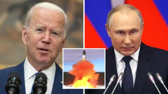 US President Joe Biden has said Russia's vague nuclear threats are a sign on "desperation". Picture: Supplied.