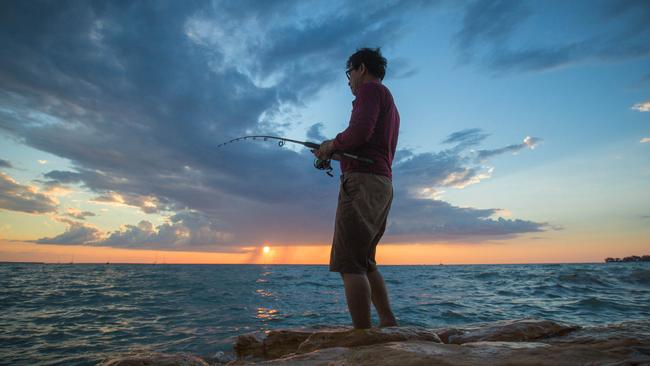 Temperatures are expected to be in the severe to extreme heatwave range in the NT this week. Picture: Glenn Campbell