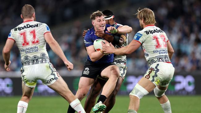 The Bulldogs were too strong for the Dragons. (Photo by Cameron Spencer/Getty Images)