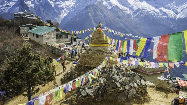 Namche Bazaar, Nepal. It ranked third on the list.