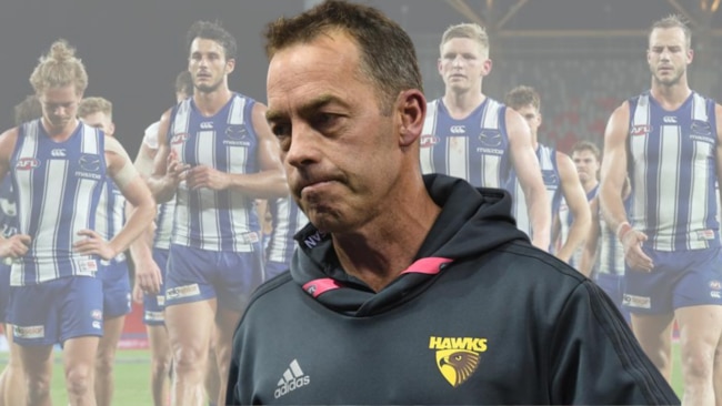 Alastair Clarkson says he knocked back a coaching offer from North Melbourne.