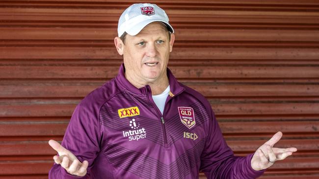 Queensland State of Origin coach Kevin Walters. Picture: Richard Walker