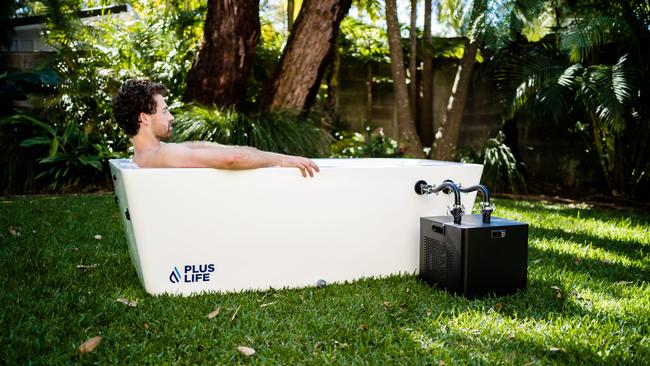 PlusLife Health ice bath. Picture: Supplied