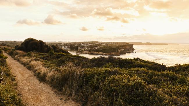 Port Campbell has iconic tourist attractions and coastal trails people can experience across the bay. Picture: Great Ocean Road Regional Tourism