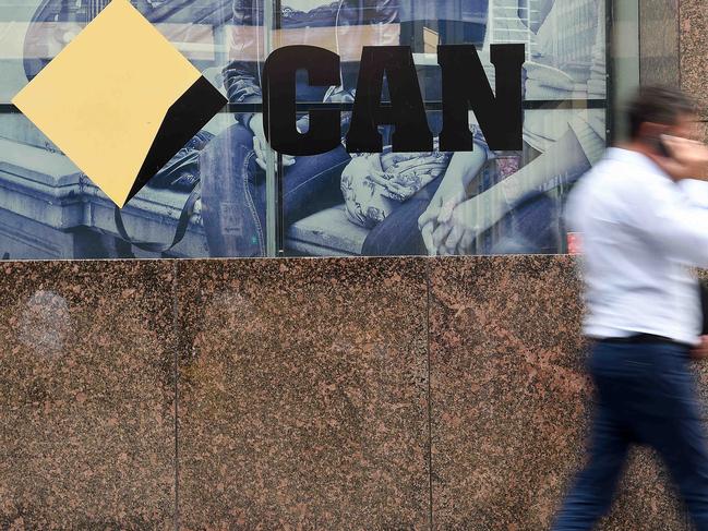 SYDNEY, AUSTRALIA - NewsWire Photos FEBRUARY, 12, 2021: General view of a Commonwealth Bank of Australia (CBA) branch in Sydney. Picture: NCA NewsWire/Bianca De Marchi