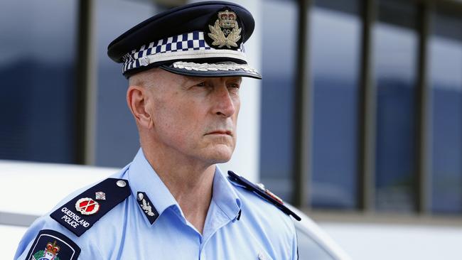 Queensland Police Acting Commissioner Steve Gollschewski. Picture: Brendan Radke